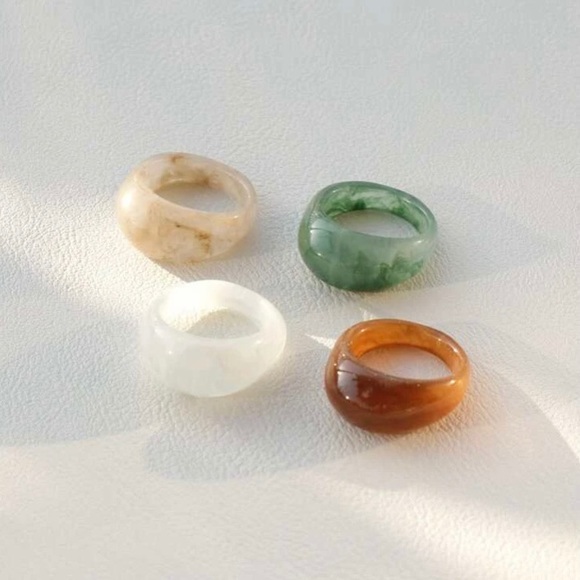 Minimalist Resin Ring (1pc) - Picture 1 of 5